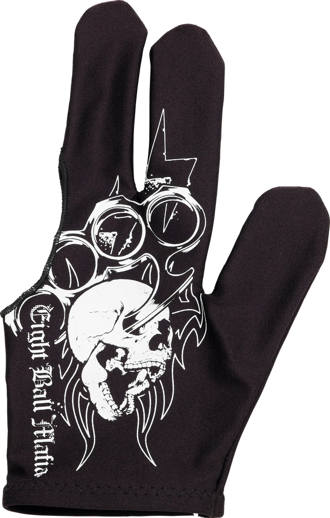 Eight Ball Mafia Brass Knuckles BGLEBM01 Glove - Bridge Hand Left Eight