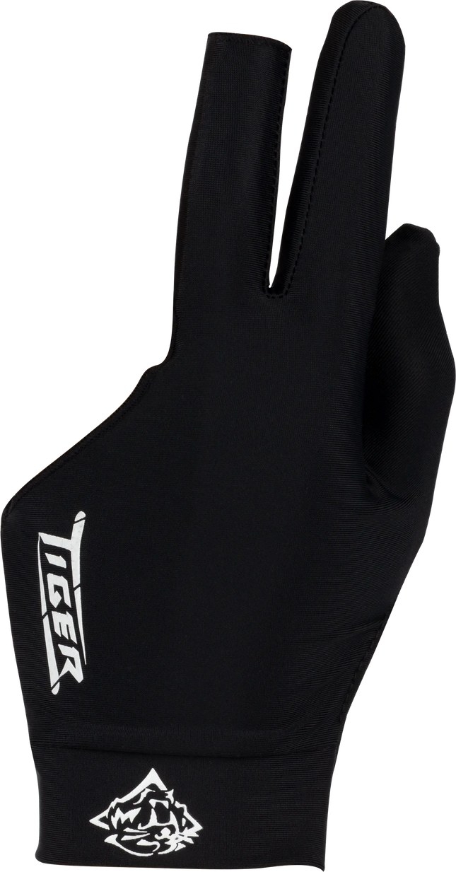 Tiger BGLTPB Pro All Black Glove - Bridge Hand Left Tiger
