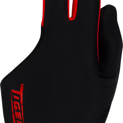 Tiger BGLTPR Pro Black & Red Glove - Bridge Hand Left Tiger