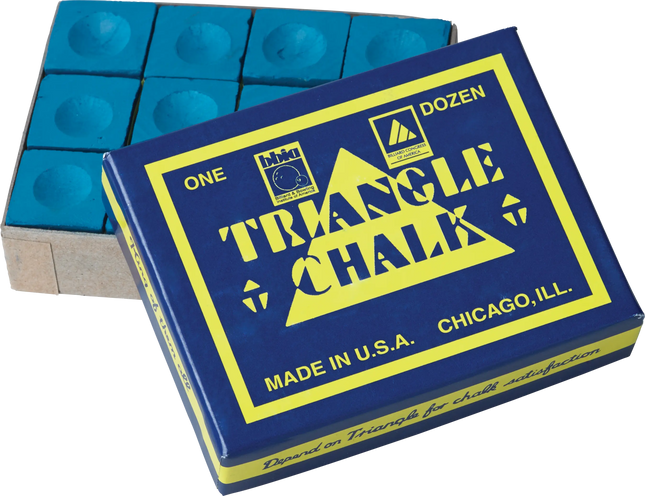 Triangle CHT12 Chalk - 12pc Triangle