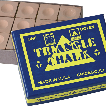 Triangle CHT12 Chalk - 12pc Triangle