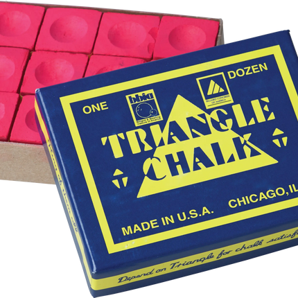 Triangle CHT12 Chalk - 12pc Triangle