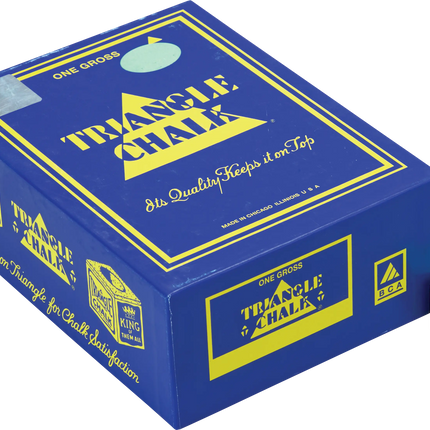 Triangle CHT144 Chalk - 144pc Triangle