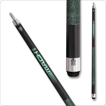 McDermott MCDM1 Mach 1 Carbon Fiber Break Cue - Linen Wrap McDermott