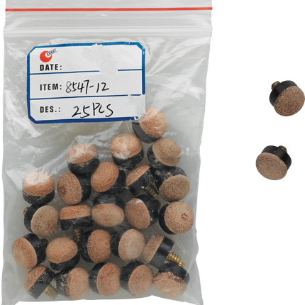 QTSCOT Screw-On Tips - Pack of 25 Action