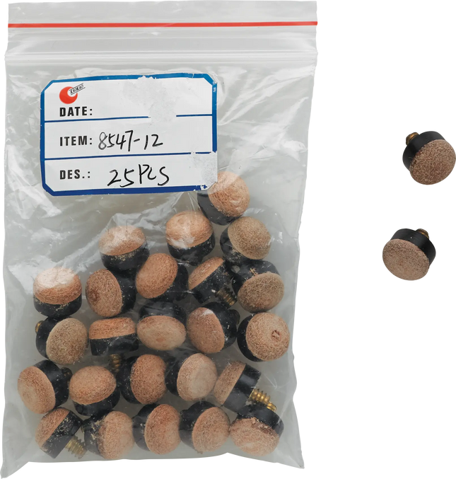 QTSCOT Screw-On Tips - Pack of 25 Action