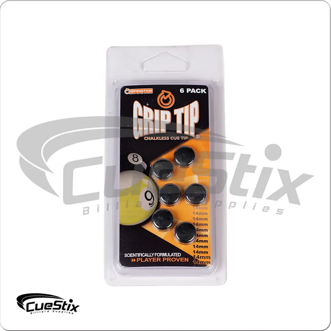 Spinster Grip QTSGT Tips - Pack of 6 Spinster