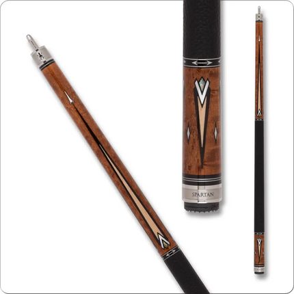 Spartan SPR09 Pool Cue - Leather Wrap