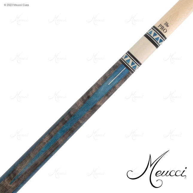 Meucci SW Bar Box 5, Gray Curly, Celestial Blue Rev Points, White Linen, 18T Meucci